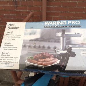 Warning pro meat grinder